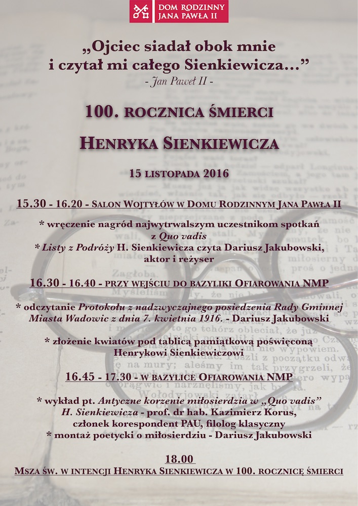 Program zakończenia maratonu czytania 