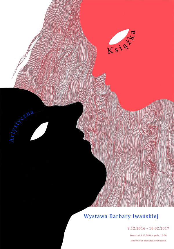 Plakat Wystawy Barbary Iwańskiej 