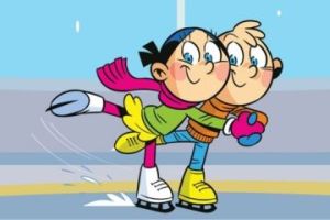 Pista di pattinaggio su ghiaccio a Wadowice