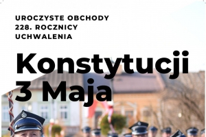 Uroczyste obchody 228. Rocznicy uchwalenia Konstytucji 3 maja - zdjęcie1