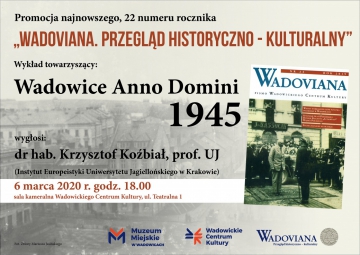 Najnowszy numer „Wadovianów” – promocja już 6 marca!