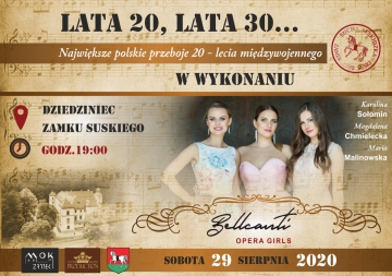 Koncert na dziedzińcu suskiego zamku