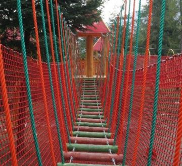 Park linowy dla najmłodszych