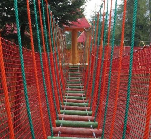 Park linowy dla najmłodszych