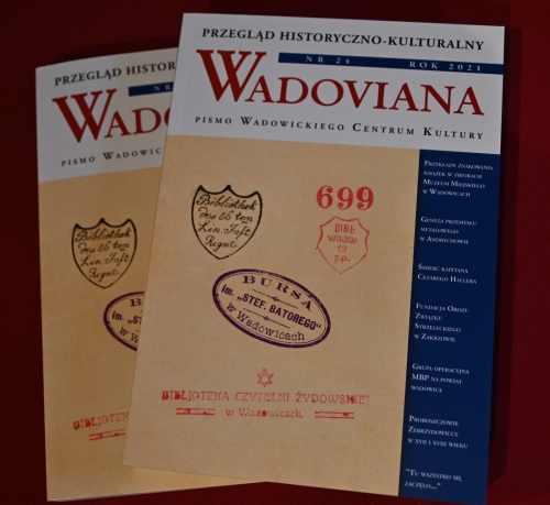 Najnowszy numer rocznika „Wadoviana. Przegląd historyczno-kulturalny”