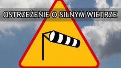 Ostrzeżenie Meteorologiczne - silny wiatr