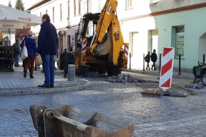 Utrudnienia drogowe w centrum Wadowic - zdjęcie3