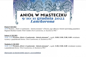 Lanckorońskie Jarmarki Bożonarodzeniowe i Festiwal Aniołów - zdjęcie2