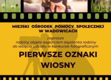 Konkurs fotograficzny „Pierwsze oznaki wiosny”