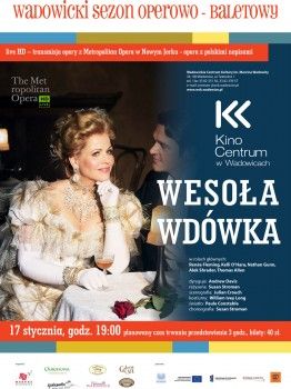Kolejna transmisja opery z Metropolitan Opera w Nowym Jorku