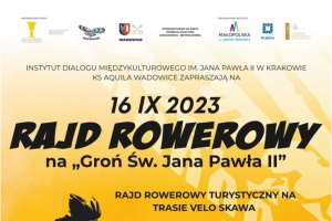 Rajd Rowerowy na Groń św. Jana Pawła II - zdjęcie1