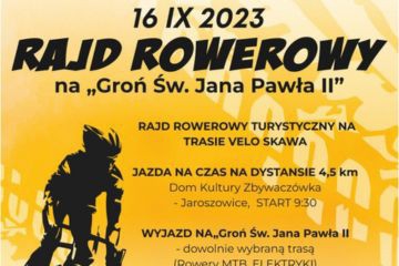 Rajd Rowerowy na Groń św. Jana Pawła II