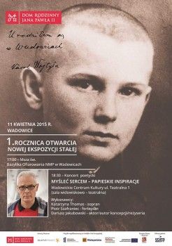 I rocznica nowej ekspozycji w Muzeum Dom Rodzinny Jana Pawła II