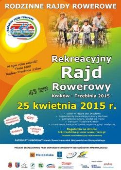 Rekreacyjny Rajd Rowerowy Kraków-Trzebinia 2015