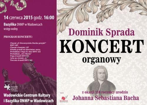 330 Rocznica urodzin Jana Sebastiana Bacha