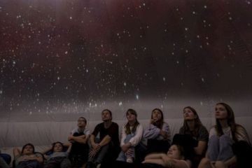 Mobilne planetarium Kopernika w Wadowicach