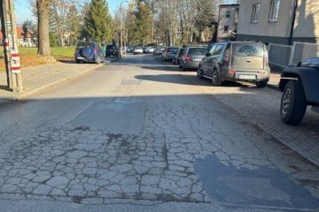 Utrudnienia ruchu drogowego na ul. Karmelickiej w Wadowicach