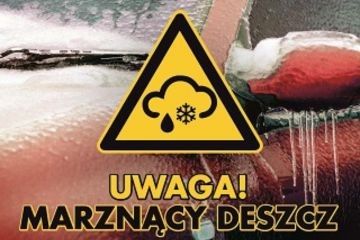 Ostrzeżenie meteorologiczne: opady marznące