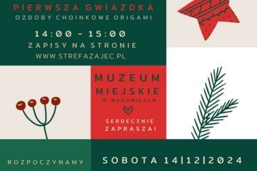 Świąteczne warsztaty rodzinne