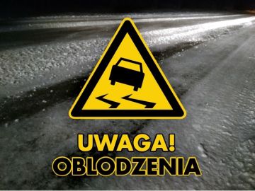 Ostrzeżenie meteorologiczne – oblodzenie / 1