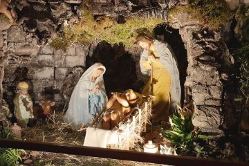 About the Bethlehem nativity scene, or where it all began