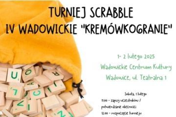 Turniej Scrabble IV Wadowickie „Kremówkogranie”
