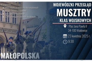 X Wojewódzki Przegląd Musztry Klas Wojskowych w Wadowicach