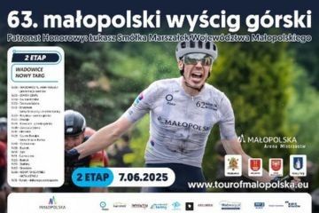63. Małopolski Wyścig Górski – start w Wadowicach