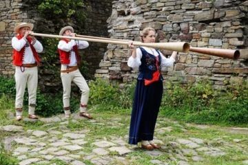 Czerwiec w Lanckoronie - Festiwal Hejnalistów