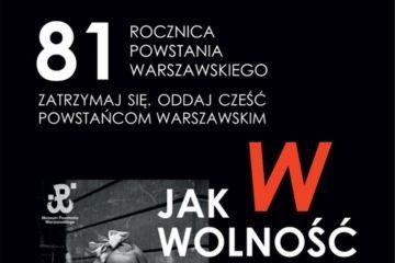 81. rocznica wybuchu Powstania Warszawskiego