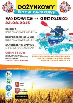 Dożynkowy Spływ Kajakowy