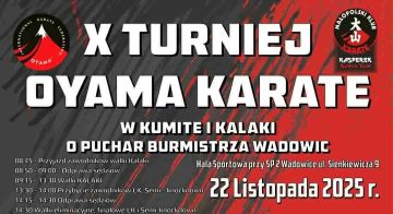 X Jubileuszowy Turniej Oyama Karate w Wadowicach