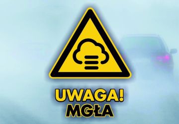 Ostrzeżenie meteorologiczne – Gęsta mgła/ 1 –