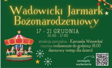 Wadowicki Jarmark Bożonarodzeniowy