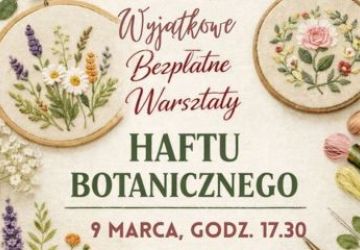 Warsztaty haftu botanicznego na Dzień Kobiet