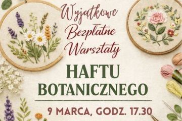 Warsztaty haftu botanicznego na Dzień Kobiet
