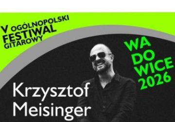 Koncert gitarowy Krzysztofa Meisingera w Państwowej Szkole Muzyczniej w Wadowicach