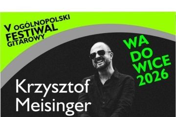 Koncert gitarowy Krzysztofa Meisingera w Państwowej Szkole Muzyczniej w Wadowicach