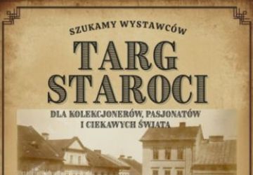 Wadowicki Targ Staroci na ul. Zatorskiej