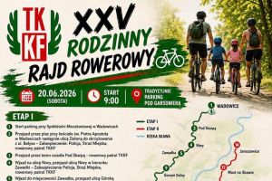 TKKF „Leskowiec” zaprasza na jubileuszowy 25. Rodzinny Rajd Rowerowy - zdjęcie1