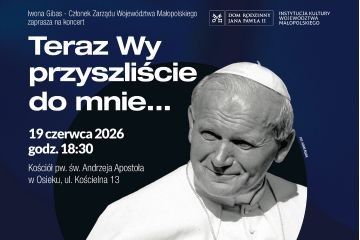 Muzyka i słowo w hołdzie Janowi Pawłowi II. Wyjątkowy koncert w Osieku