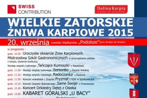 Wielkie Zatorskie Żniwa Karpiowe 2015 - zdjęcie1