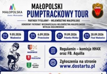 Finał Małopolskiego Pumptrackowego Tour w Wadowicach