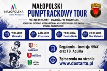 Finał Małopolskiego Pumptrackowego Tour w Wadowicach