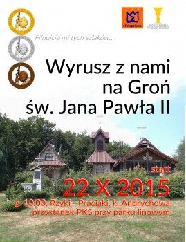 Rajd Pieszy na Groń Św. Jana Pawła II