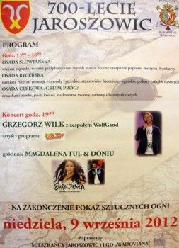 700-lecie Jaroszowic