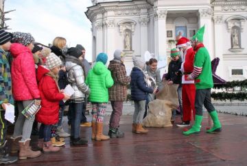 Rodzinnie na Świątecznej Zabawie Miejskiej