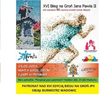 XVI Bieg na Groń Jana Pawła II