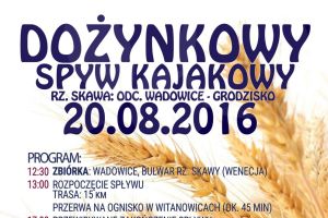 Dożynkowy spływ kajakowy na Skawie - zdjęcie1