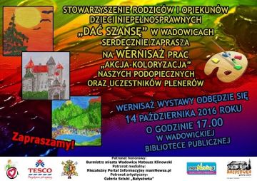 Wernisaż prac „Akcja-Koloryzacja”